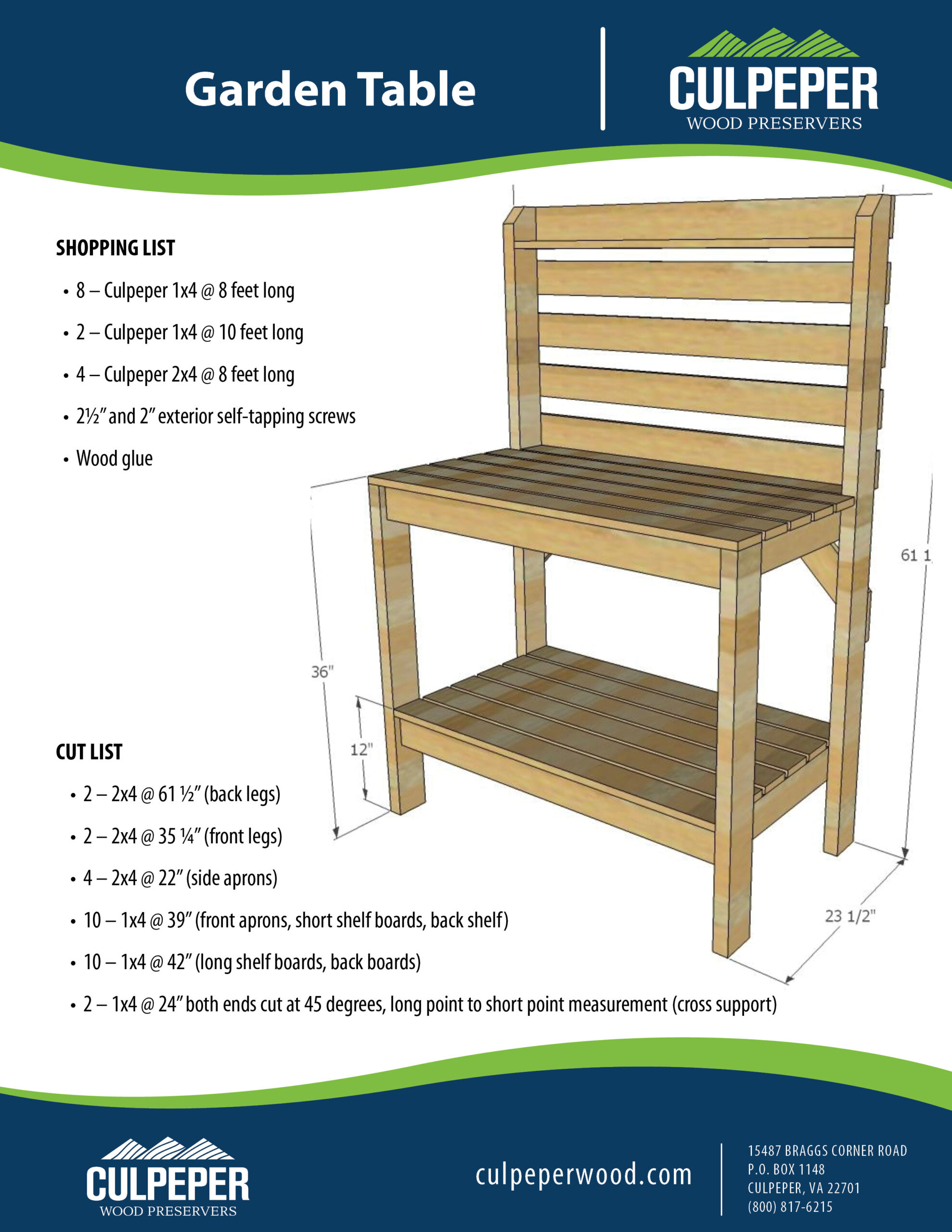 Gardening Table KK042820