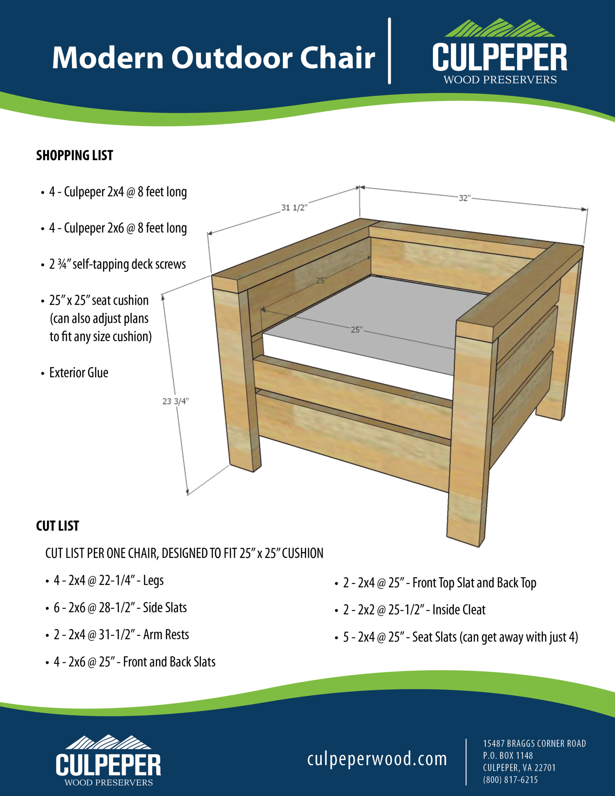 Modern Outdoor Chair KK050520