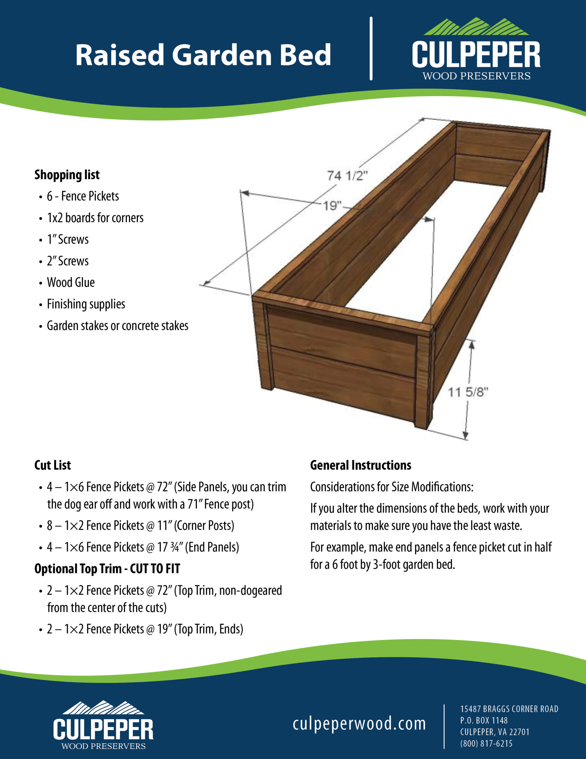 Raised Garden Bed KK050520